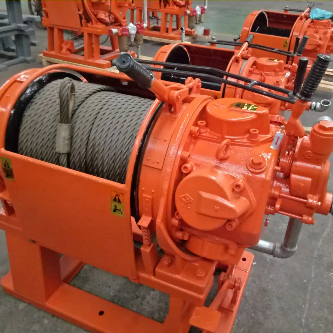 pneumatic ratchet 6 ton capstan air winch