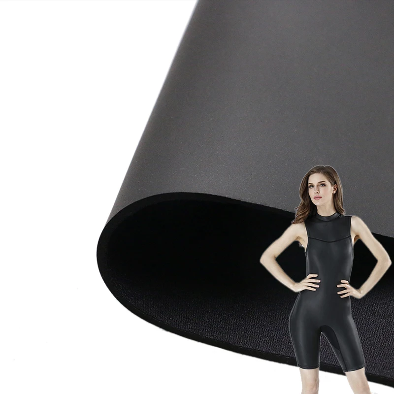 Изготовленный на заказ водонепроницаемый yamamoto CR гладкая кожа поверхность ПУ неопрен нейлон ткань для серфинга Одежда