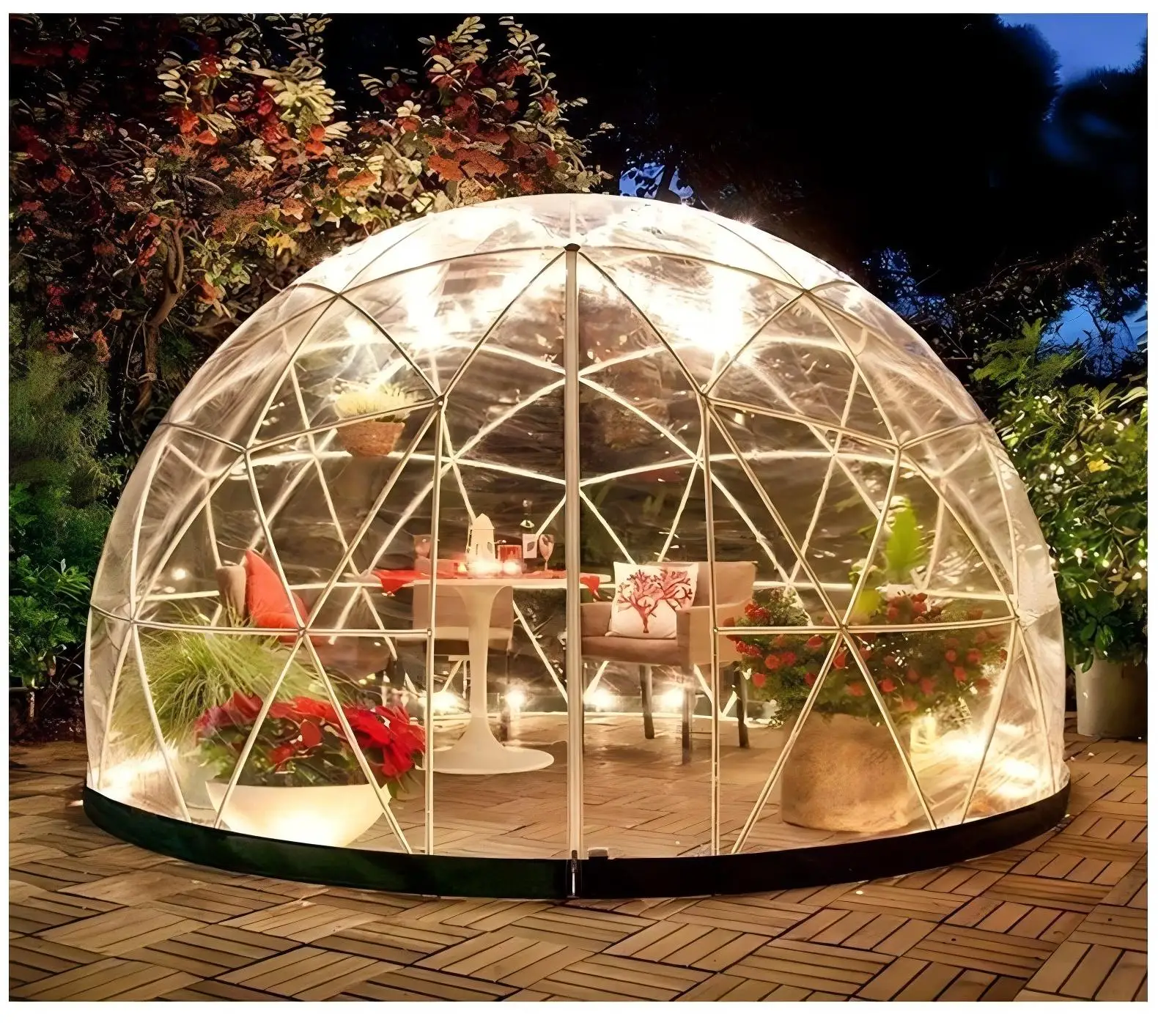Modern Solar Greenhouse Aluminum Frame Flat Design Outdoor Villa Sunroom with Waterproof Insulating Glass for Balcony & Backyard