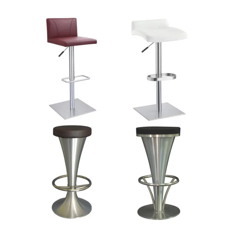 Custom Made Easy Installed Metal Pedestal Bar Chair Base Pub Office Adjustable Chair Legs