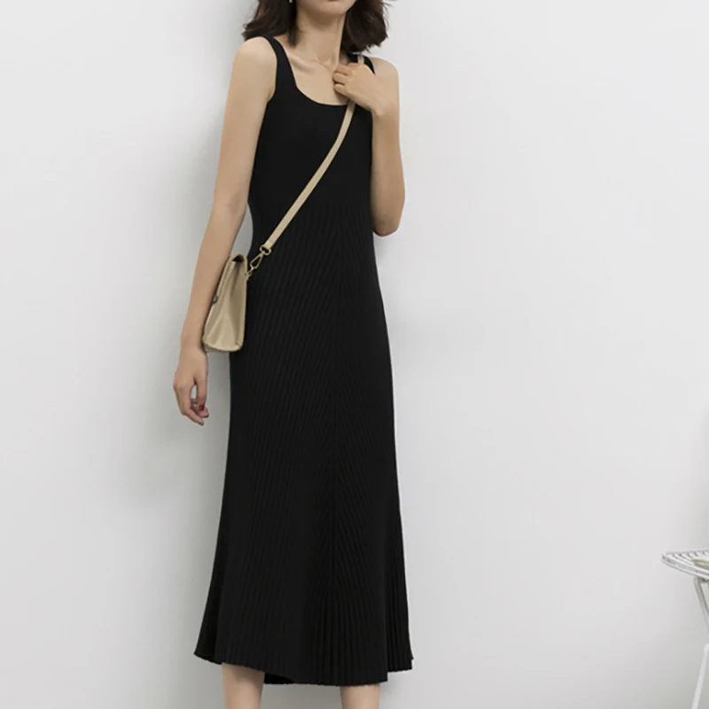 hot sell summer fashion office women sexy sleeveless casual dress