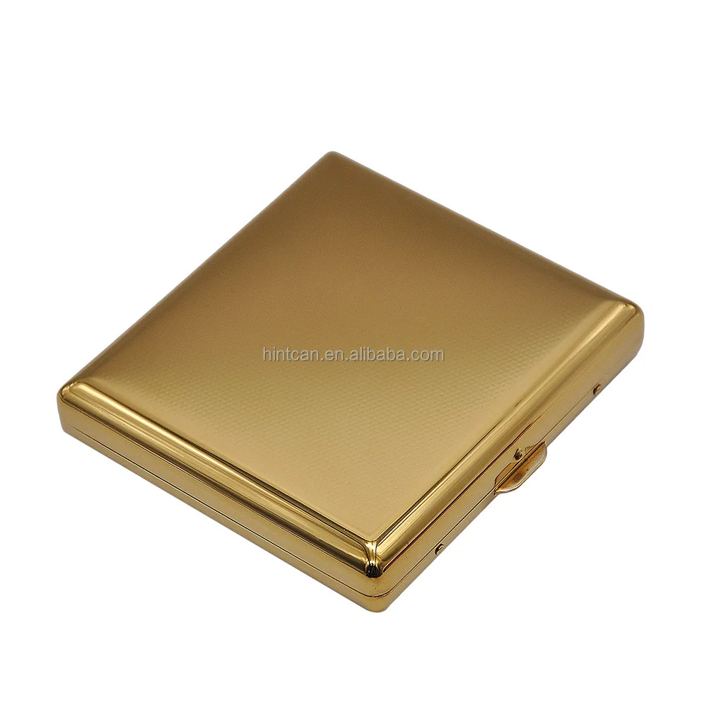 Hintcan Custom logo Blank cigarette box metal smoking accessories High quality colorful box for weed Wholesale