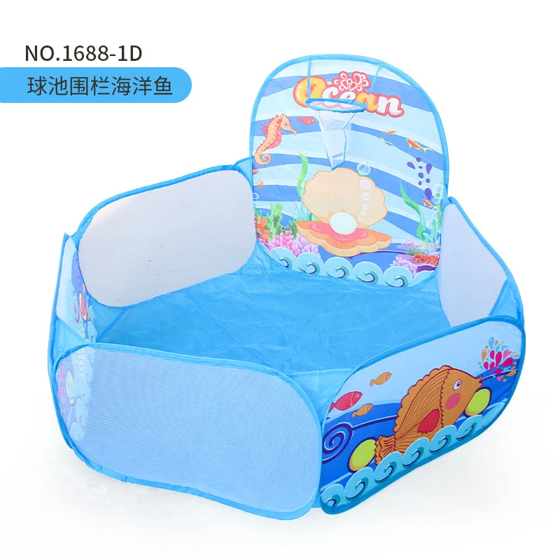 Хит продаж детские игрушки Океанский цвет литой мяч бассейн баскетбольный крытая игровая площадка игрушечная палатка