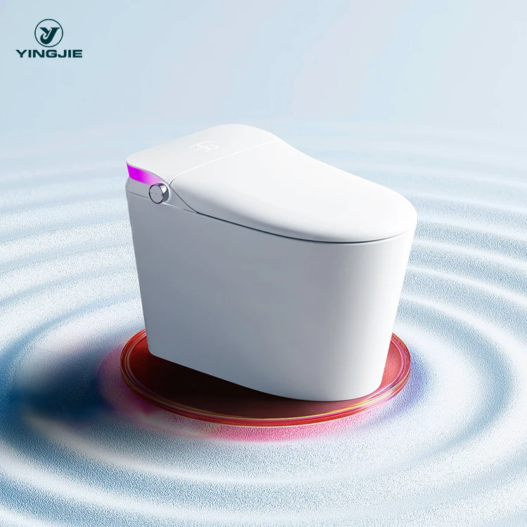 Automatic Self Cleaning Public Electronic Sensor Bidet Seat Wc Intelligent Flushing System Smart Toilet