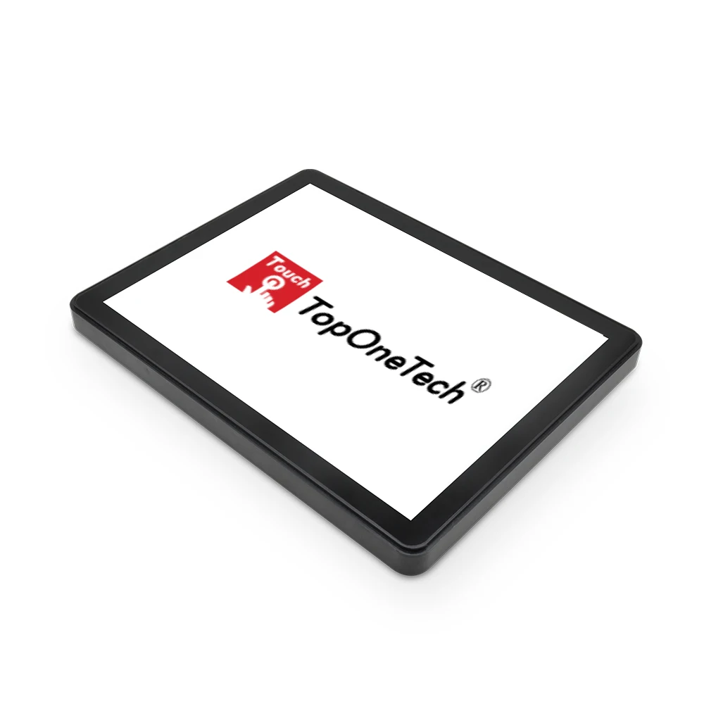 
TopOneTech 15 inch open frame touch screen monitor capacitive panel raspberry pi pantalla tactil in Stock moniteur ecran tactile 