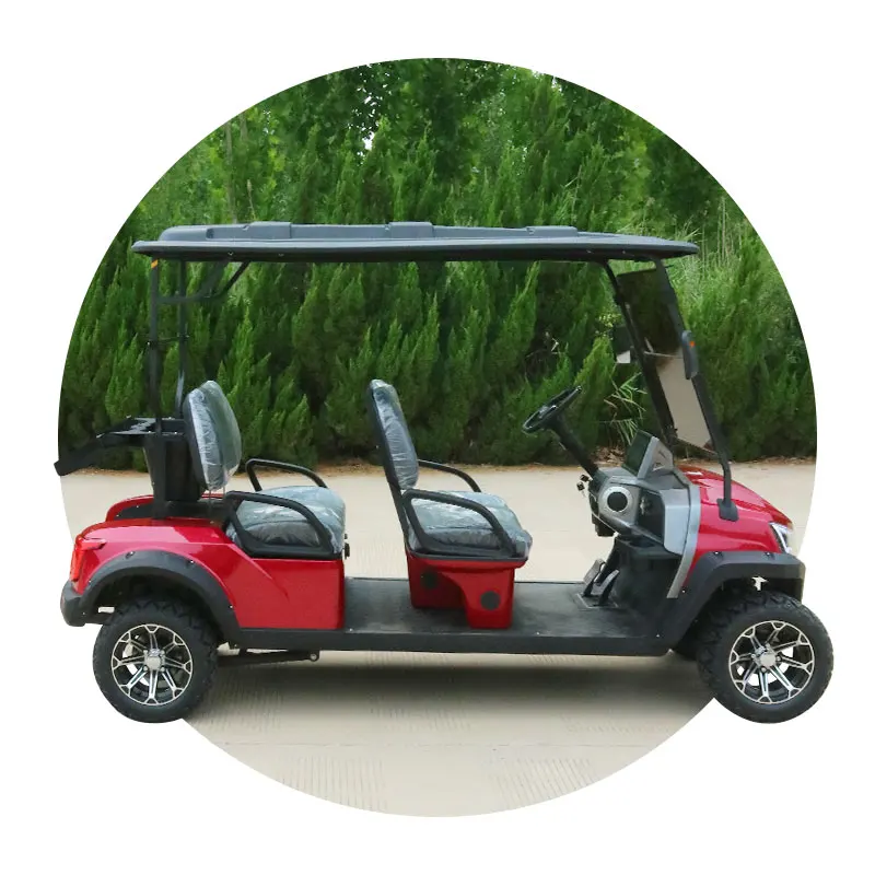 New Support Oem 72V 5KW AC System Lithium Battery Powered 4 Seats Electric Golf Cart Prices Electric Golf Car