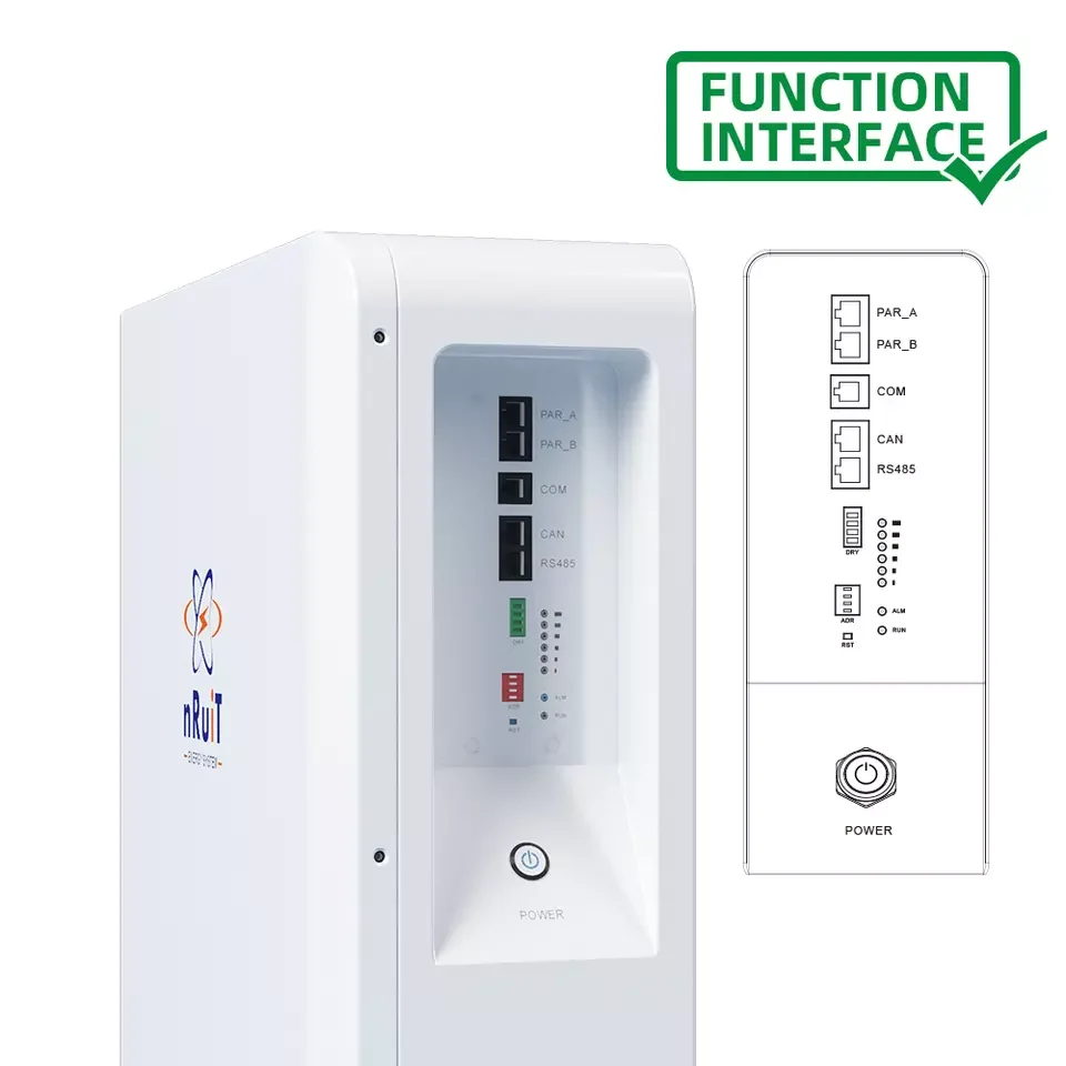 Deye Inverter Compatible Nruit 51.2v Lifepo4 48V 9kwh Solar Storage  CATL Cell Lithium Battery