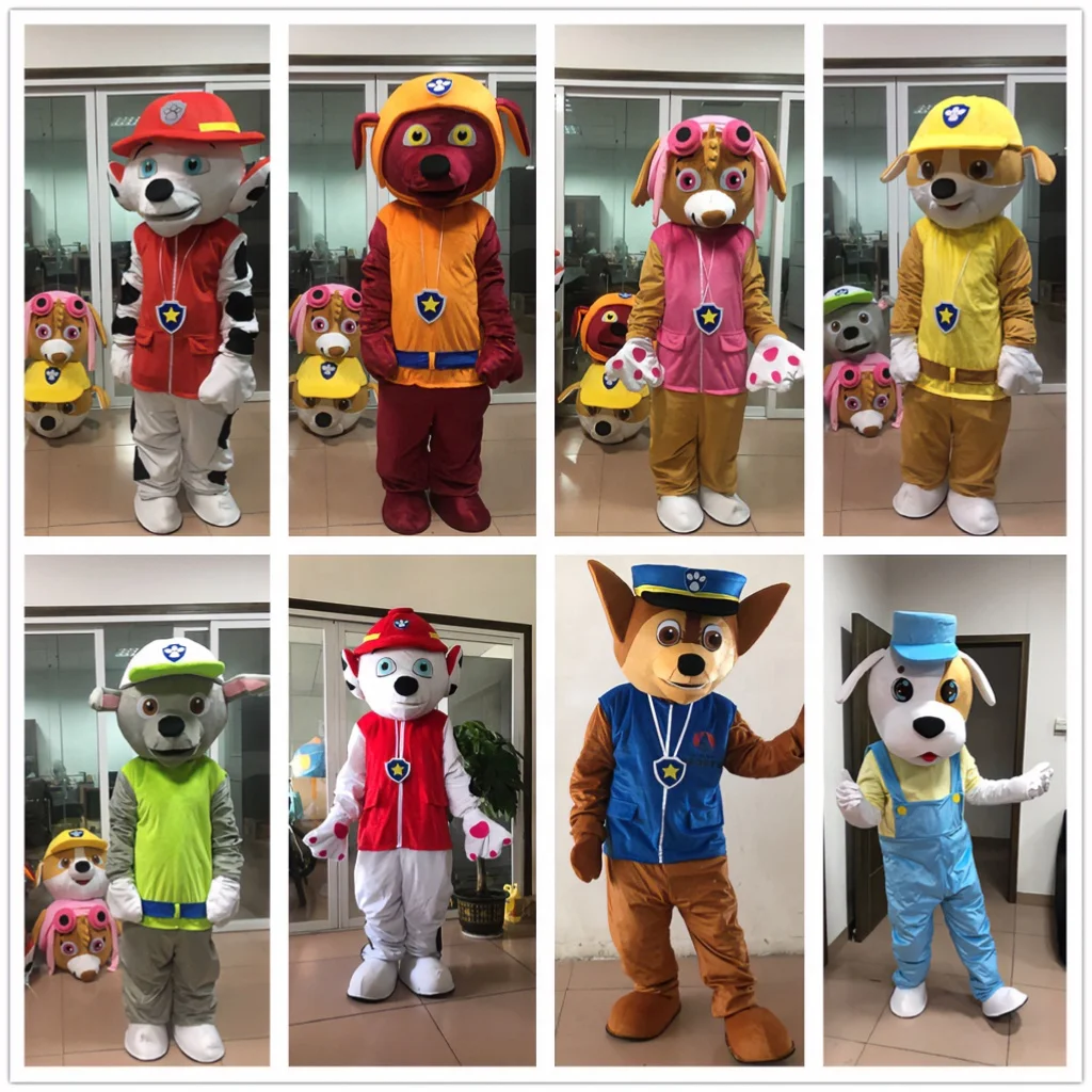 Лапка собака патруль талисман персонаж животное косплей костюм собаки