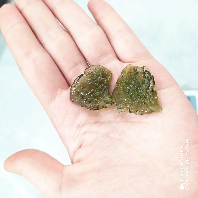 
Wholesale Czech Meteorite Moldavite Stones Great Guardian Angel Gods Zodiac Necklace Pendant 