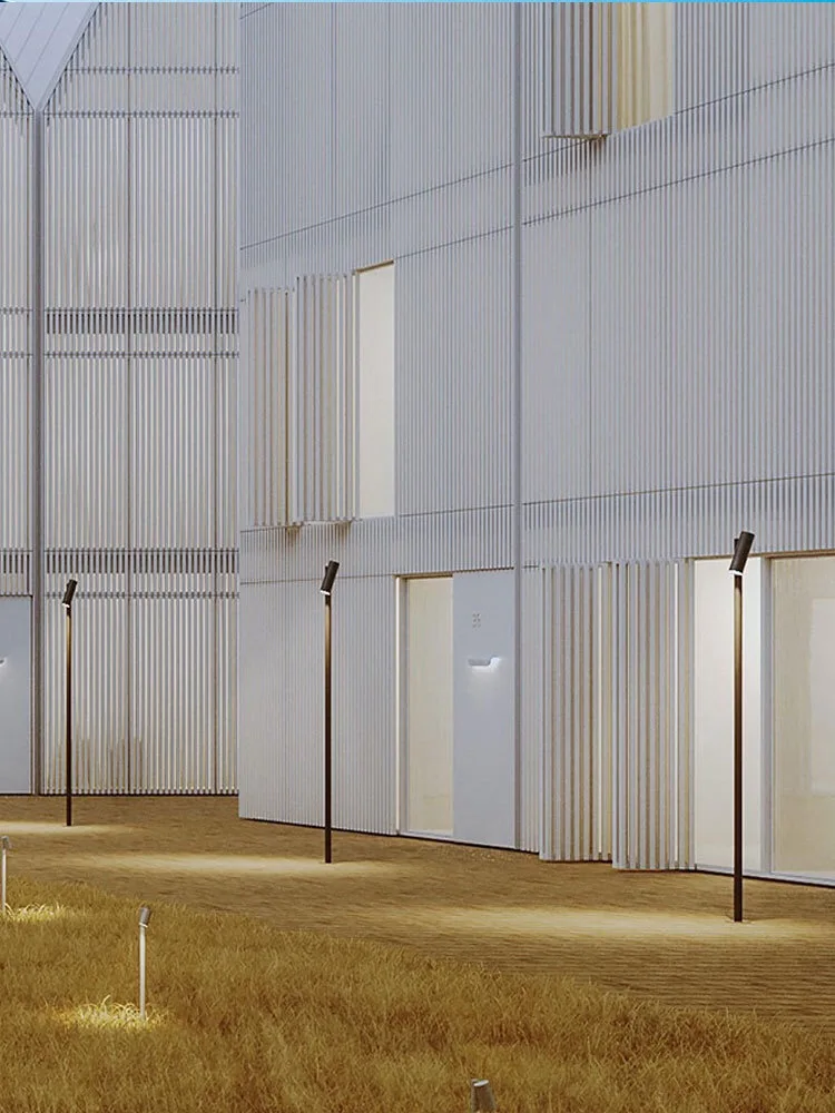 Lumind Lawn lamp courtyard high pole light garden villa park landscape waterproof courtyard lamp outdoor rotating lamp