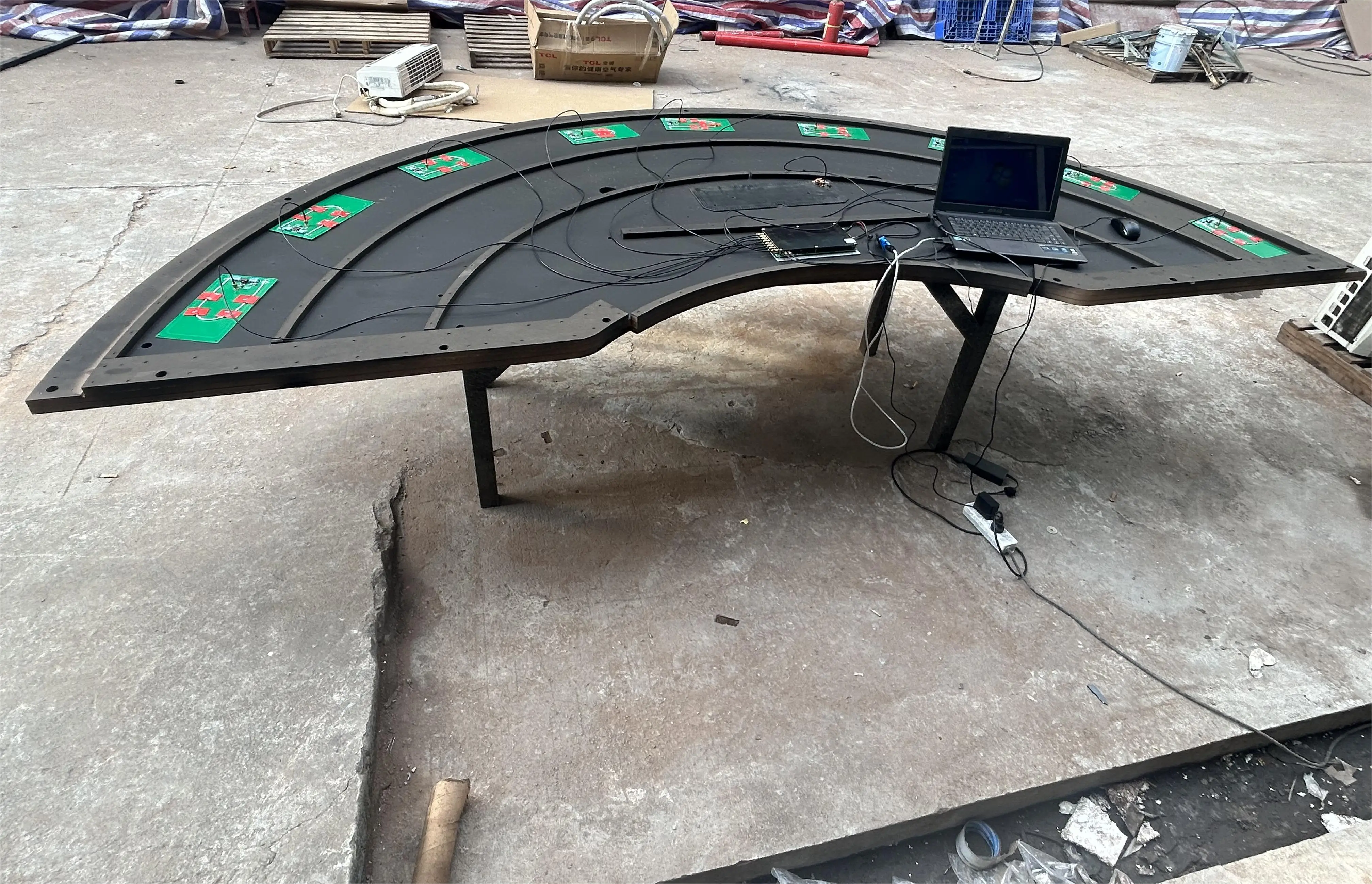 RFID POKER TABLE Favorable price wholesale custom playing cards RFID poker Radio-Frequency Identification