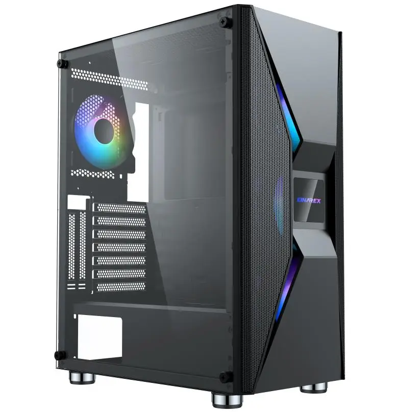 Самый популярный высококачественный Настольный игровой компьютерный корпус E- ATX красный зеленый USB 3,0 OEM под заказ