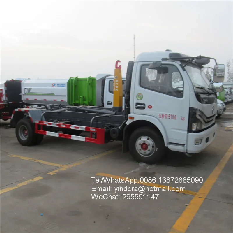 Dongfeng 6x4 10 колесный гидравлический рычаг 20 м3 18 16 М3 съемный подъемник для контейнера