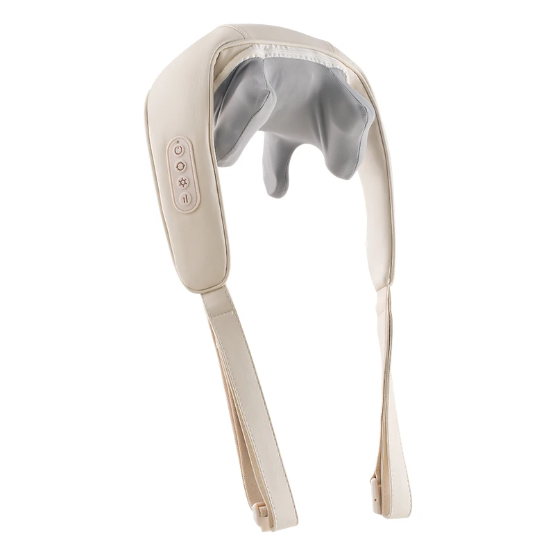 2023 Hot Style Factory Wholesale  3D Kneading Electric Shiatsu Back Neck and Shoulder Massager with Heating