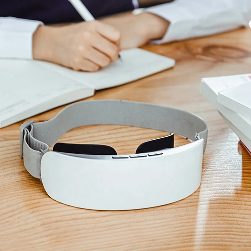 Wireless Electric EMS Tens Pulse Physiotherapy Eye Mask Vibration Eye Massager Vision Training Rechargeable Eye Massager