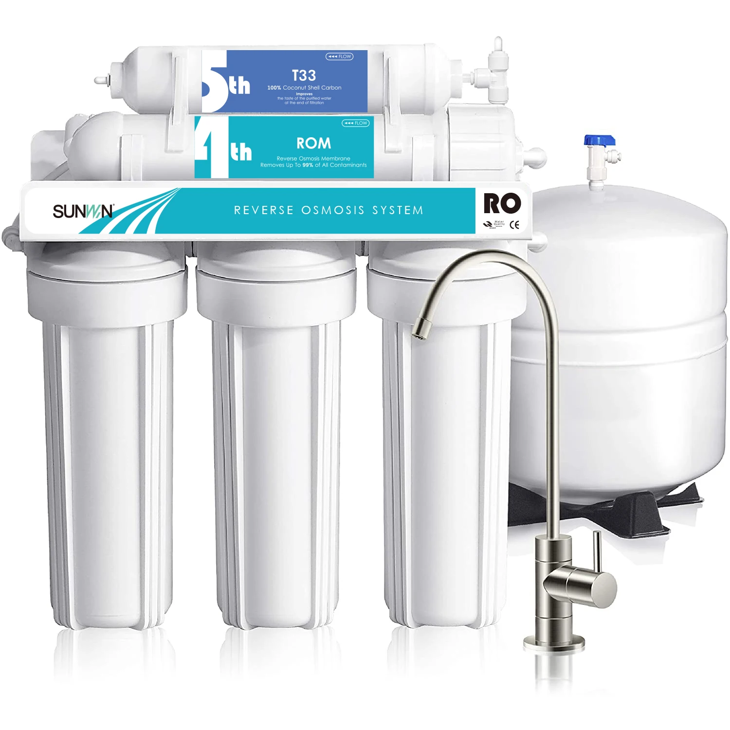 Лидер продаж на Amazon, система фильтрации питьевой воды с обратным осмосом