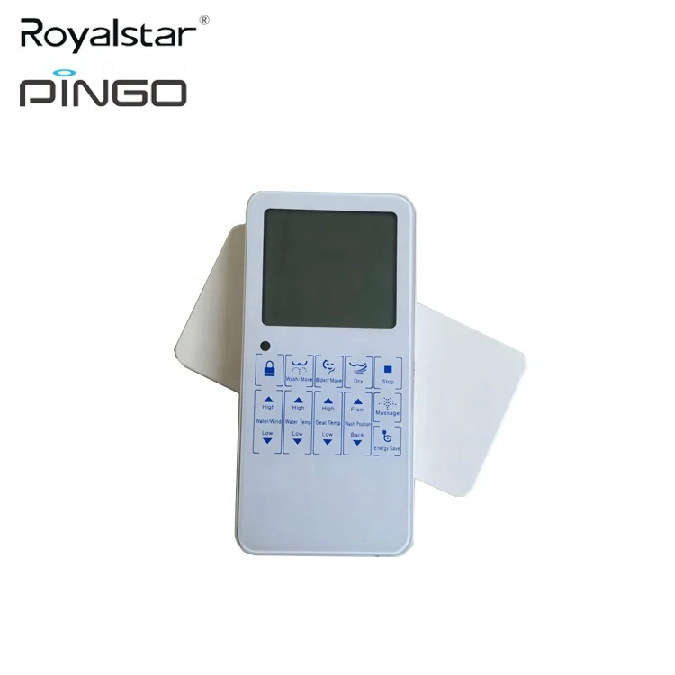  Auto heated electric toilet seat soft closing plastic cover with remote control RSD-3601
