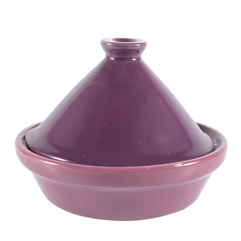 Colorful Microwave Oven Ceramic Moroccan Mini Tagine Pot Sets Multi Use Stoneware Kitchen Tool Hot Selling with Lid