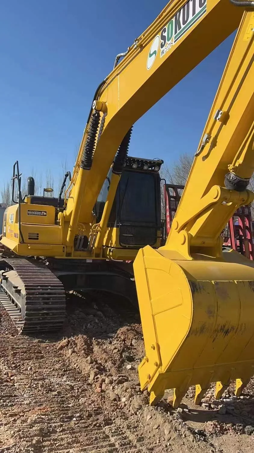 Китай 20 тонн экскаватор Komatsu PC200-8 дешевая цена Хорошее состояние и оригинальный