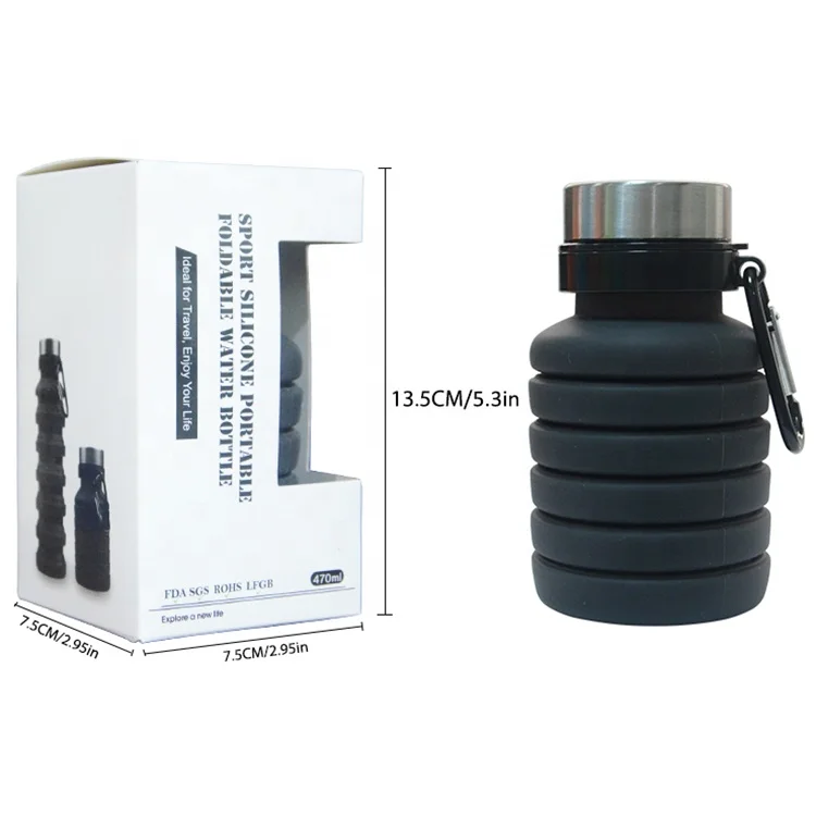 Portable Traveling Collapsible Camping Walking Outdoor Silicone