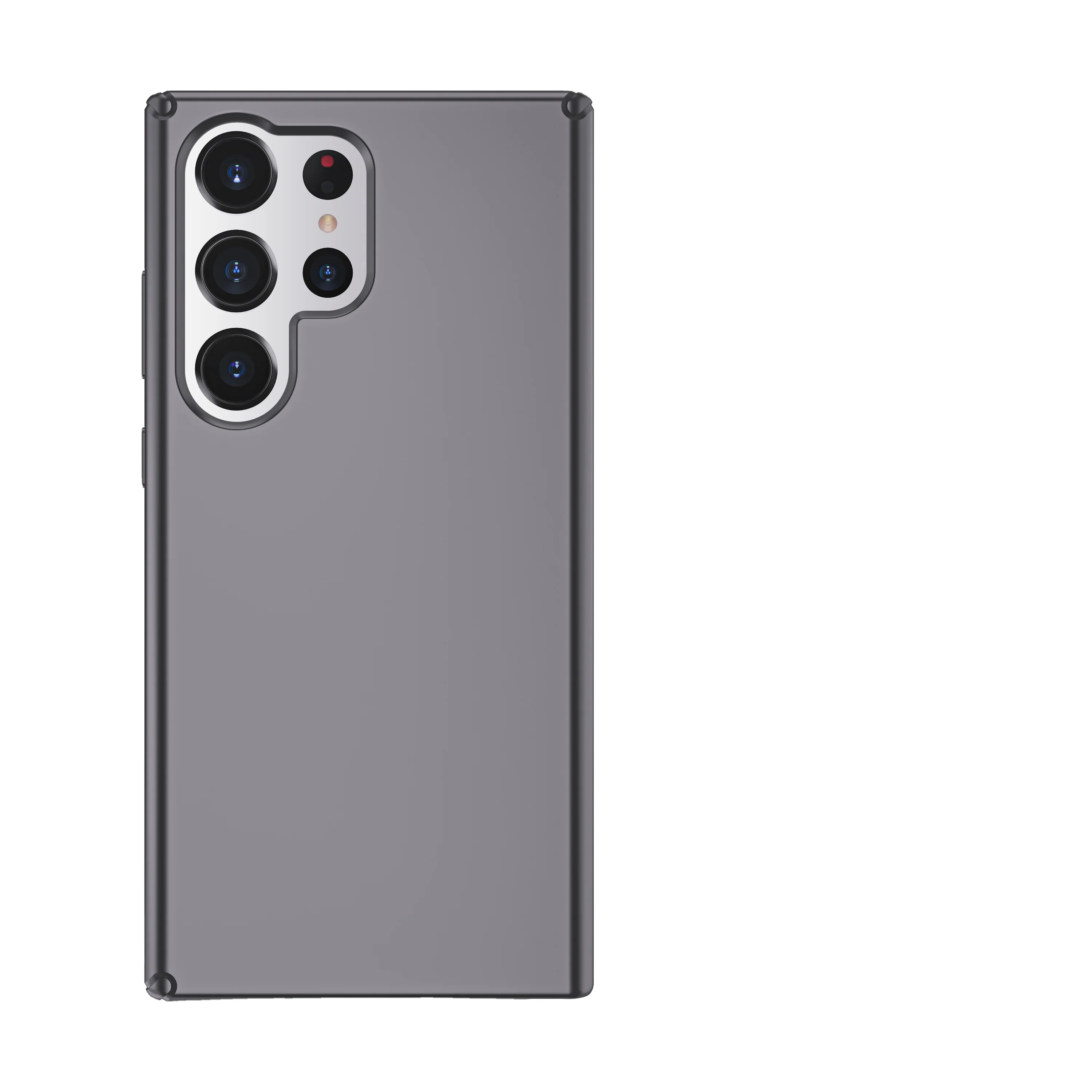 Wholesale Shockproof Skin Feeling of Surface Coating Solid Black Matte Case For Samsung Galaxy S23 S23Ultra S23plus