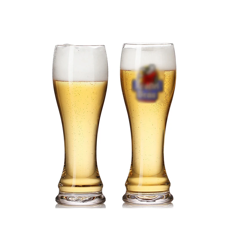 Wholesale Support Custom Logo Beer Pint Glass Dishwasher Safe Bar Home Clear Craft Beer Pilsner Pint Glasses for Juice Water