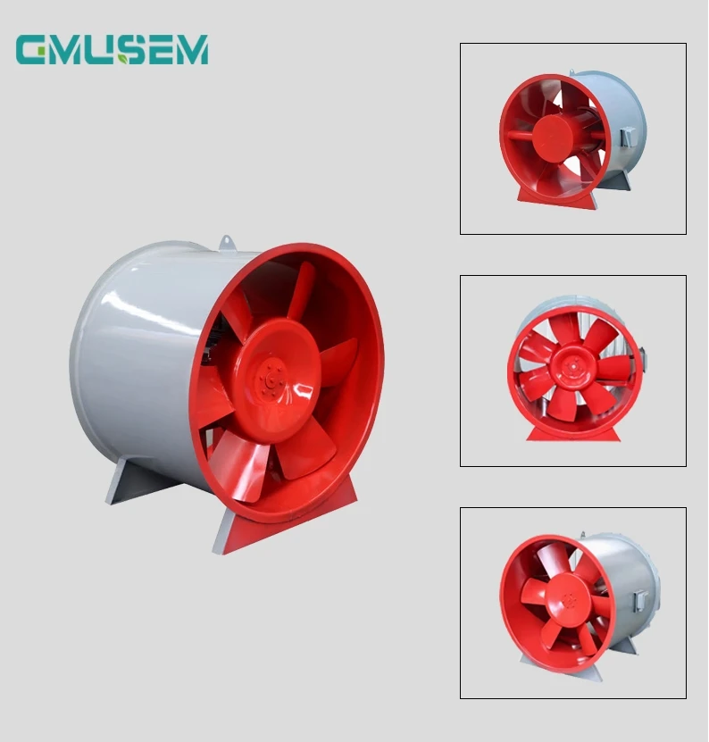 Plastic axial fan blade for ventilation or air conditioning