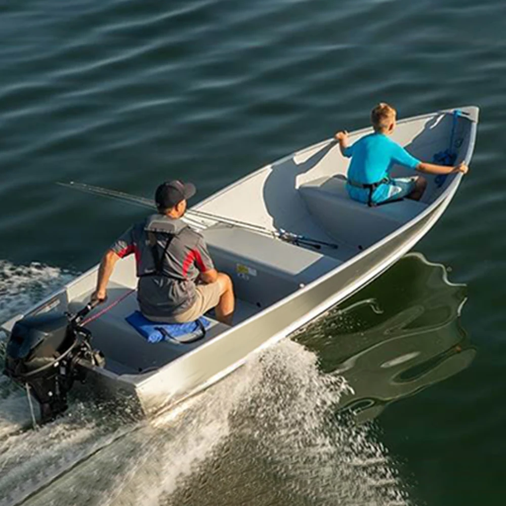 Ecocampor aluminum skiff cuddy cabin fishing boat for sale