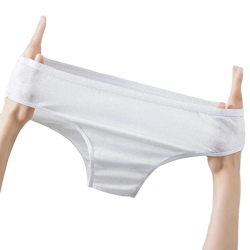Factory Sales 100% Cotton Disposable Maternity Underwear Women Spa Underwear For Massage Travel Panties Disposable Knickers
