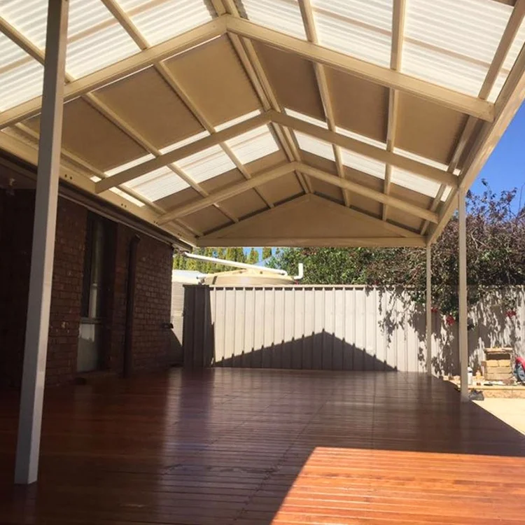 Polycarbonate Hollow Sheet Twin Wall Building Material Clear 10mm Thickness Sun Sheet