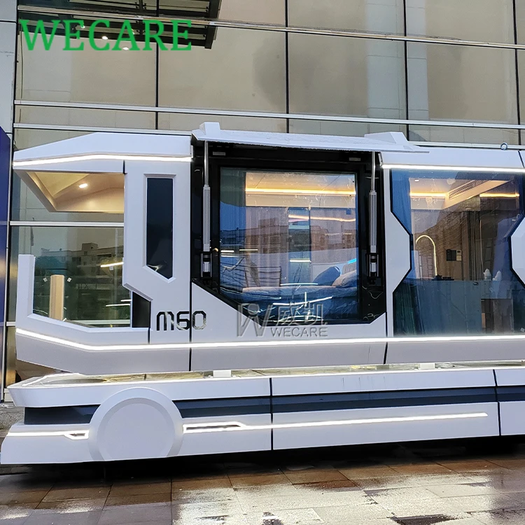 Prefab Vessel House Flat Pack Mobile Capsule Houses Ready Made House Mobile Home Steel Structure Homestay Space Capsule