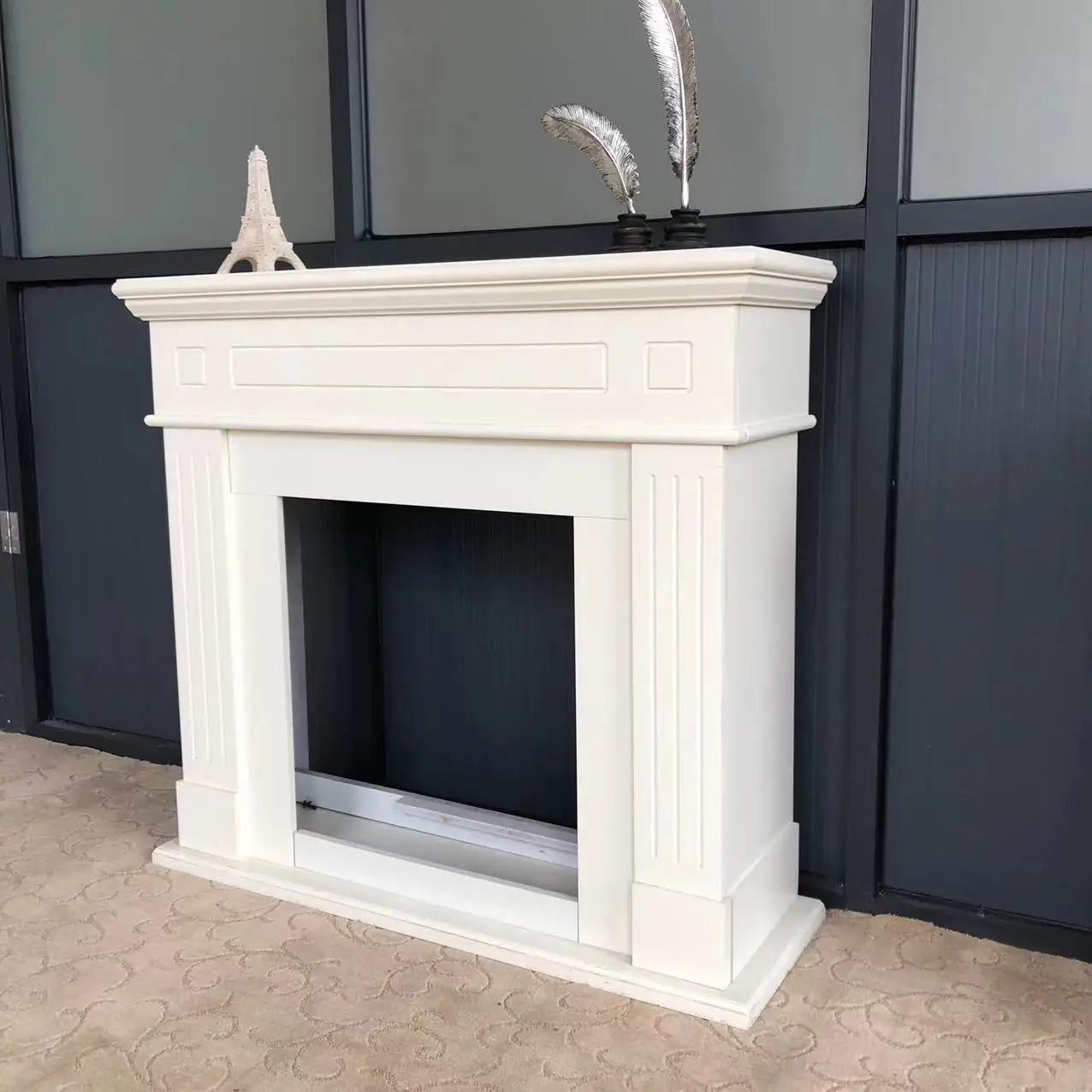 fireplace-wood-frame fireplace electric heater mantelfireplace mantels
