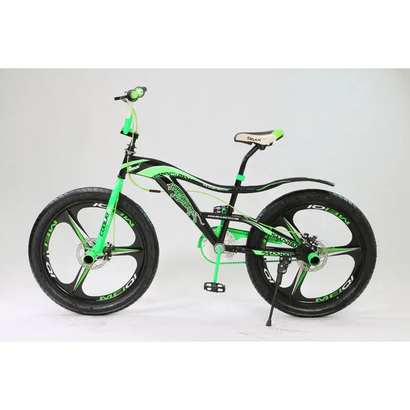 BMX Convenient Performance Bike Single Speed Steel Frame Front And Rear Disc Brake Mountain Bike