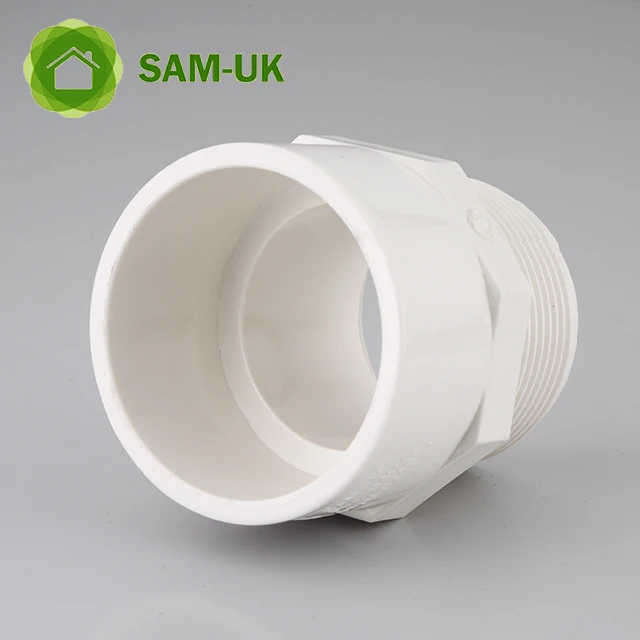 Factory direct sale pvc pipe fitting drainage male adapter female socket fittings pvc pipes and fittings
