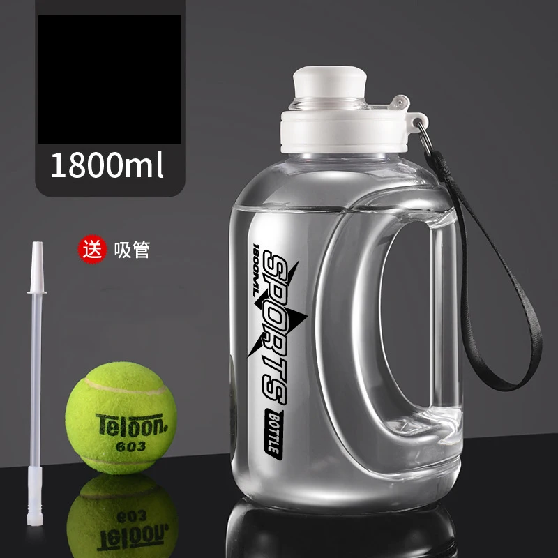 Sports PC Water Bottle BPA Free Leak Proof Lightweight Bottles With Handle for Outdoors Camping Gym Big Capacity Water Bottle