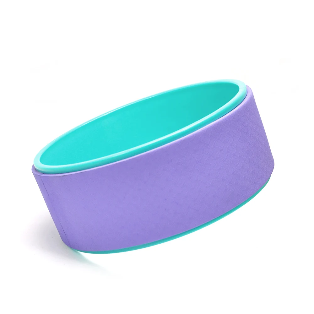 
TPE Yoga Slimming Wheel Custom Color Eco friendly gymnastic rings training yoga wheel 