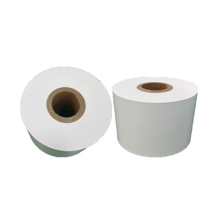 110Gsm White Waterproof Silicone Embossed Pek Release Liner Paper Embossing