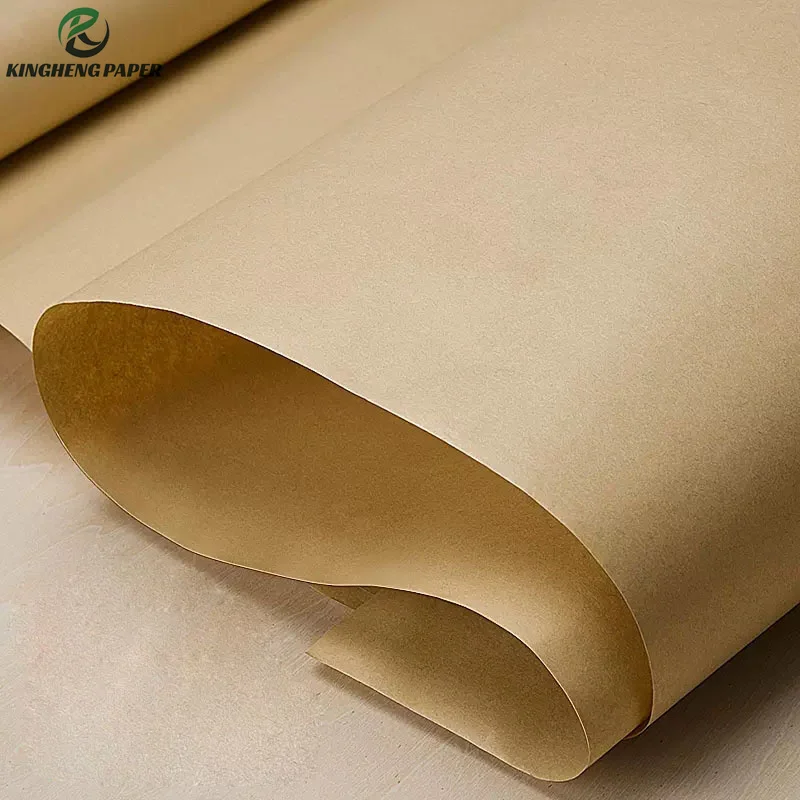 Hot Sale Brown Kraft Paper Kraft Test Liner Board in Jumbo Roll/Sheet