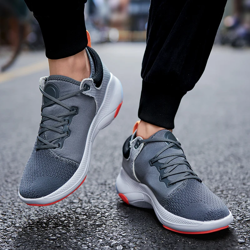 Fashion trendy thick-soled soft sport shoes for men and women couples casual sneakers