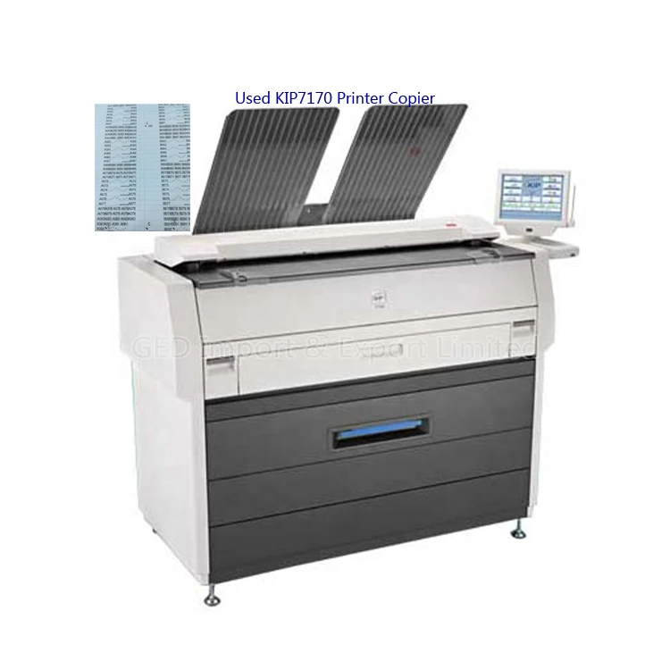 Top Quality Used Wide Format Engineering Copier Laser Blueprint Machine Printer For KIP7100 Printer