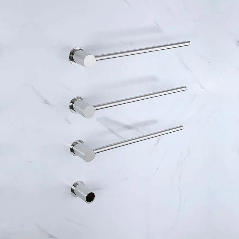 Duxini modern silver wall mounted stainless steel drying rack heated electric towel rack bar warmer holder