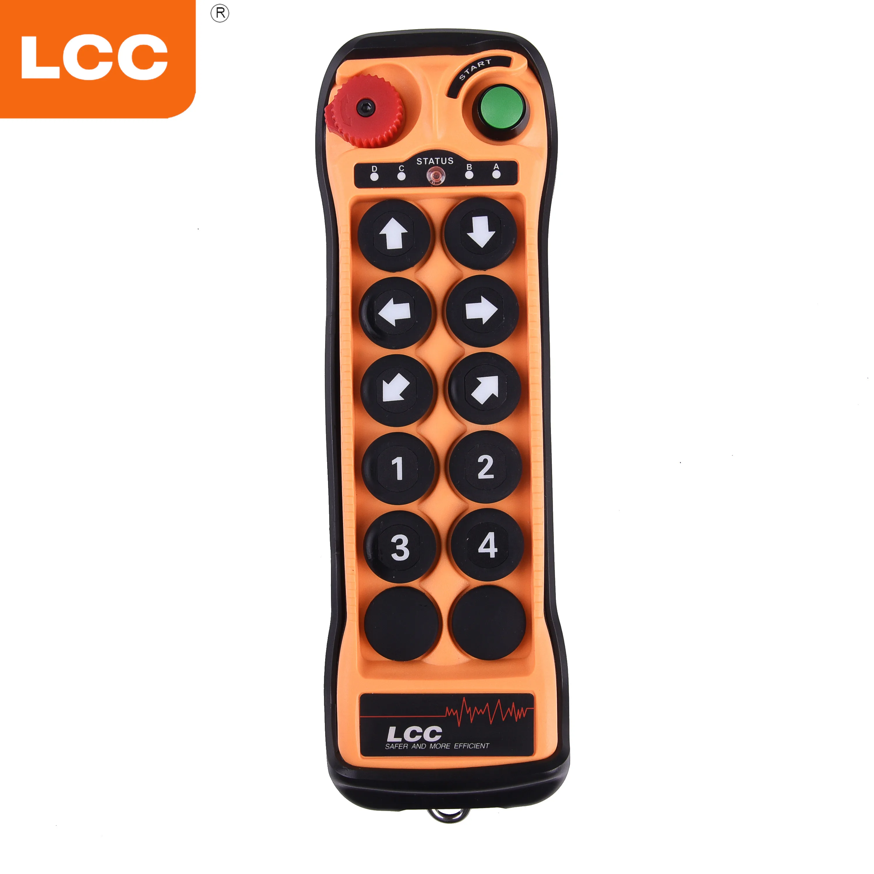 Q1000 LCC radio 10 button single speed wireless industrial remote control transmitter receiver  Factory manufacturer low price