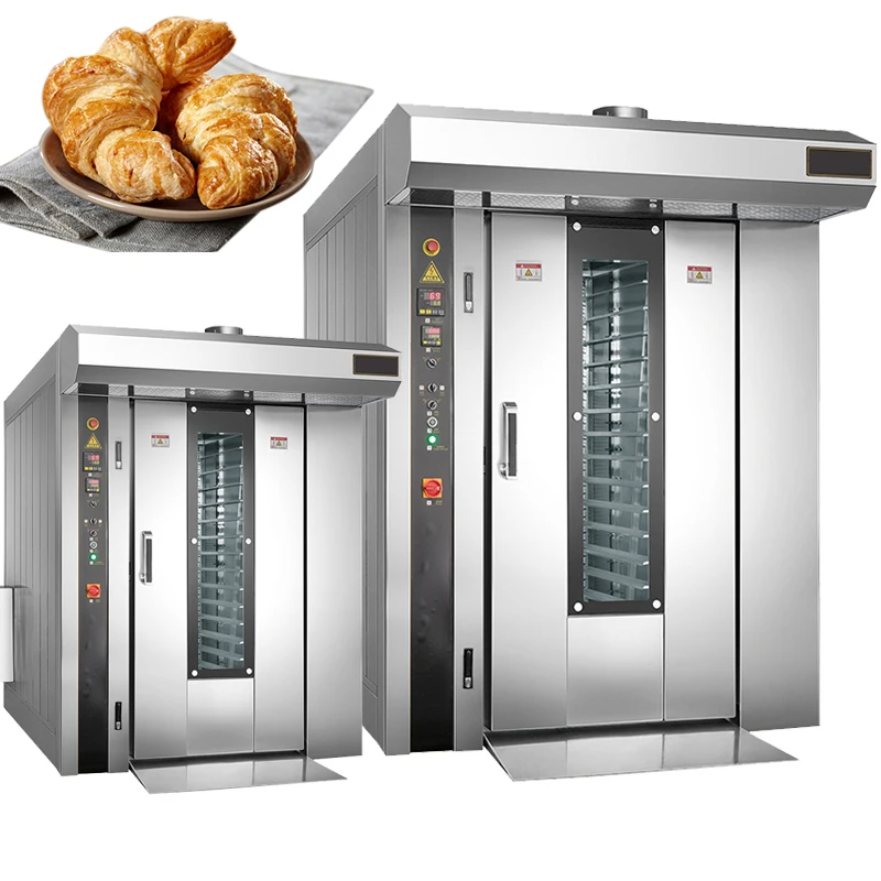 
Yoslon YL 32D 32 Trays 12 16 32 64 Tray Oven Pizzas Gas Food Rack Ovens Diesel Rotary oven/ 