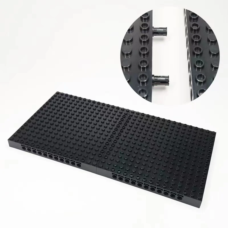 65803 Толстая Нижняя пластина основная 16x16 кирпичи детали совместимые с пикселями строительные блоки базовая игрушки