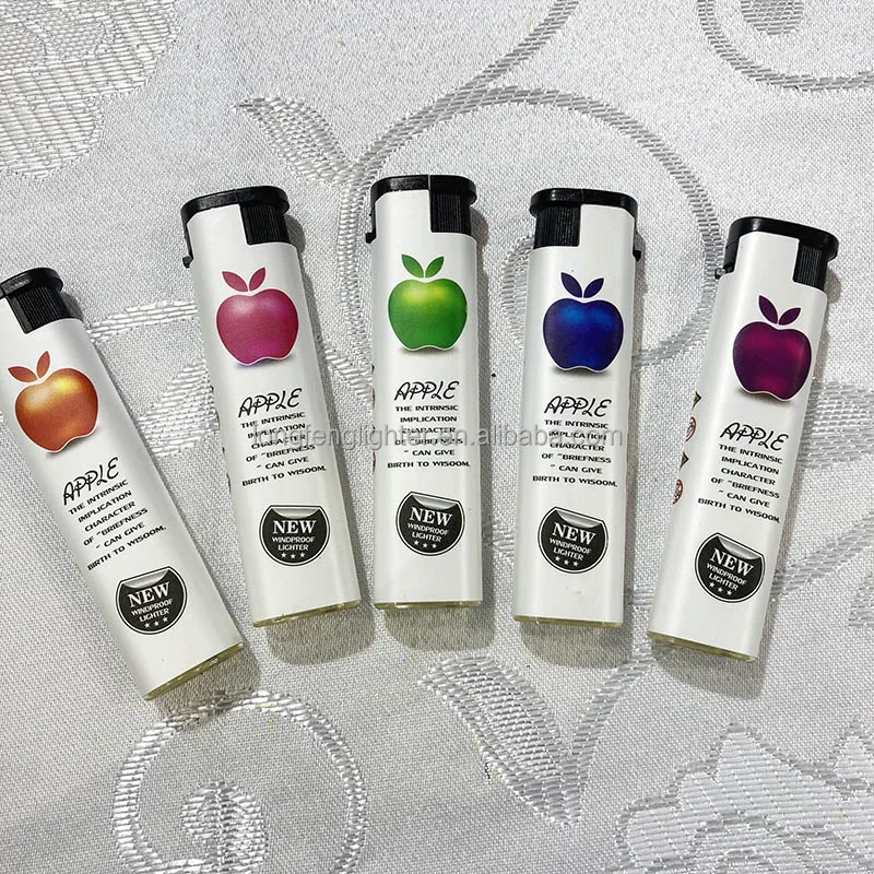 Cheap briquet Indian Slim Gas custom Cigarette manufacture rechargeable Lighter Windproof