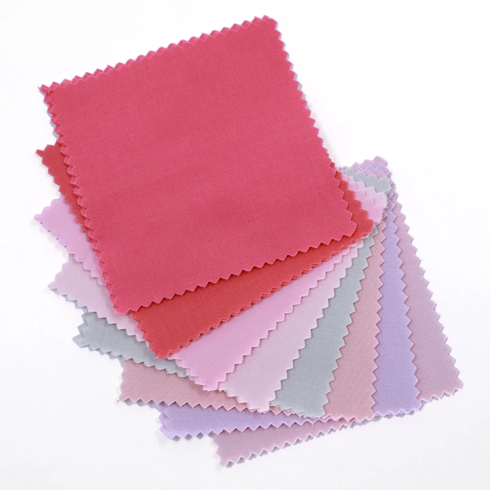 Hot Selling Charm Pack and Layer Cake Quilting Fabric Bundle Cotton pure color for Sewing Bags for Boys and Girls