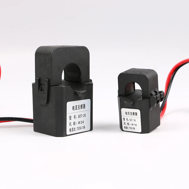Factory Direct Sale Hall Effect Split Core 5A-500A output 5V-7.5V DC current transducer