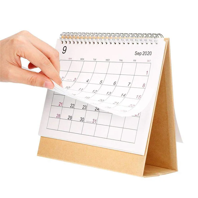 Custom Printed Gift Magnetic Paper Advent Calendar Cardboard Packaging Box 2023 Desk Calendar