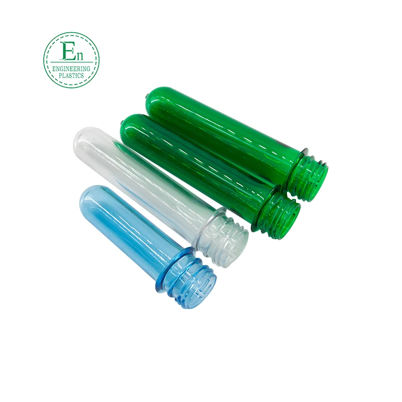 Customized laboratory special oil and hydrolysis resistant plastic tube green transparent PET tube