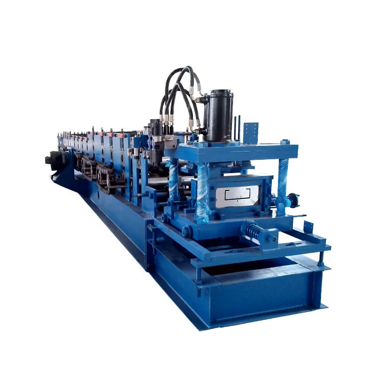Cable tray channel roll bending machine